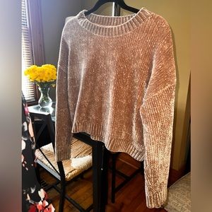 Super soft crop sweater